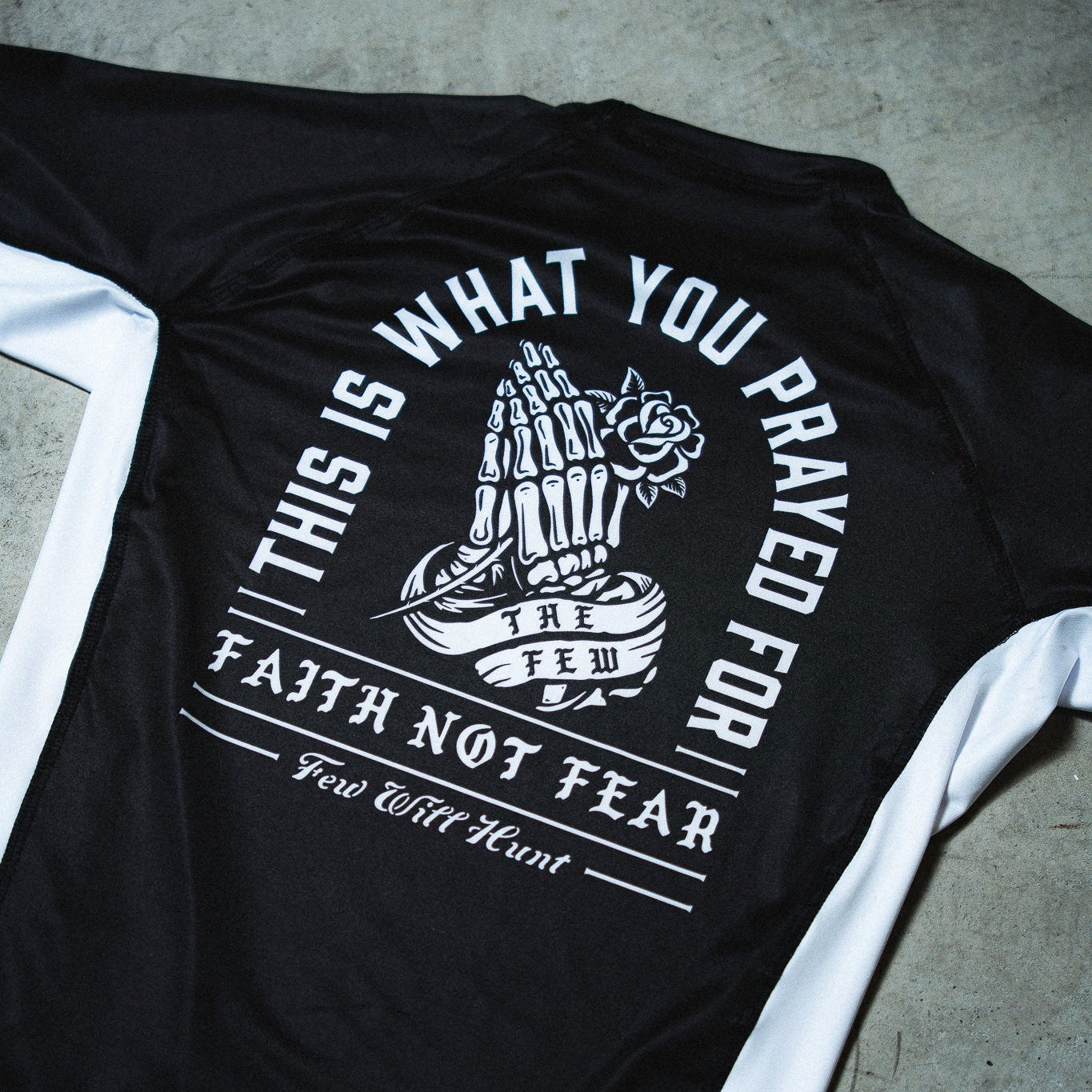 Faith Not Fear Rash Guard