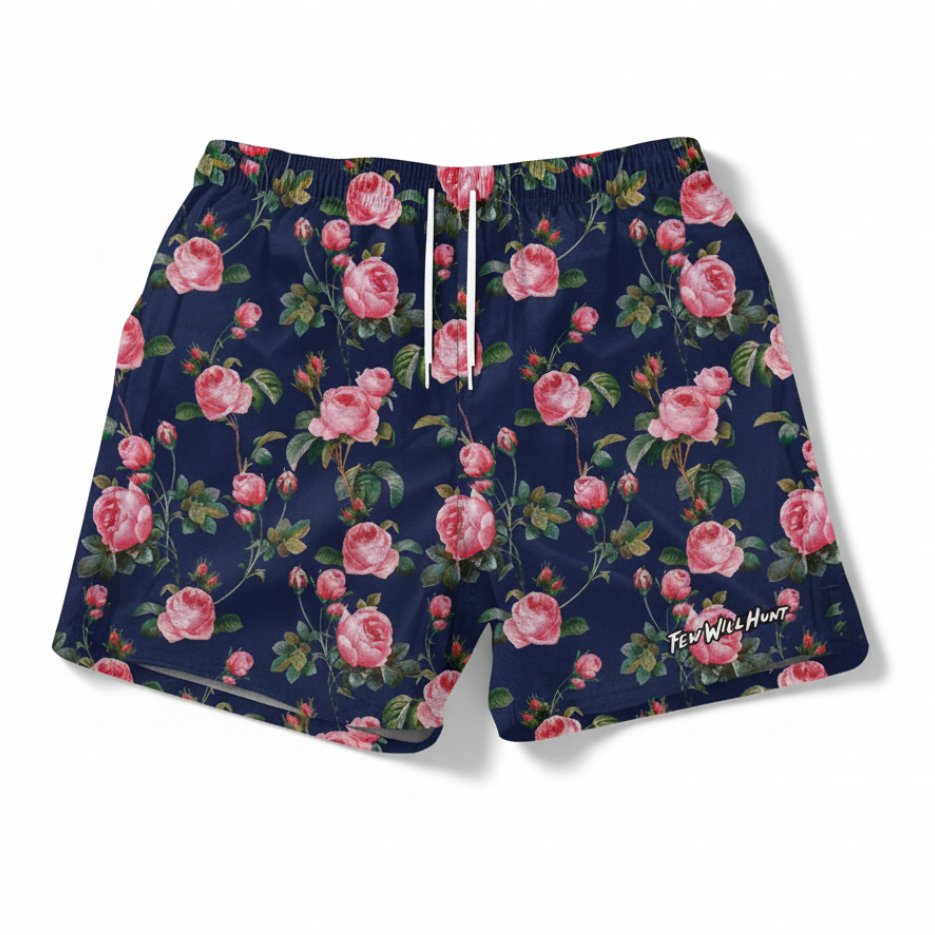 Floral Athletic Short