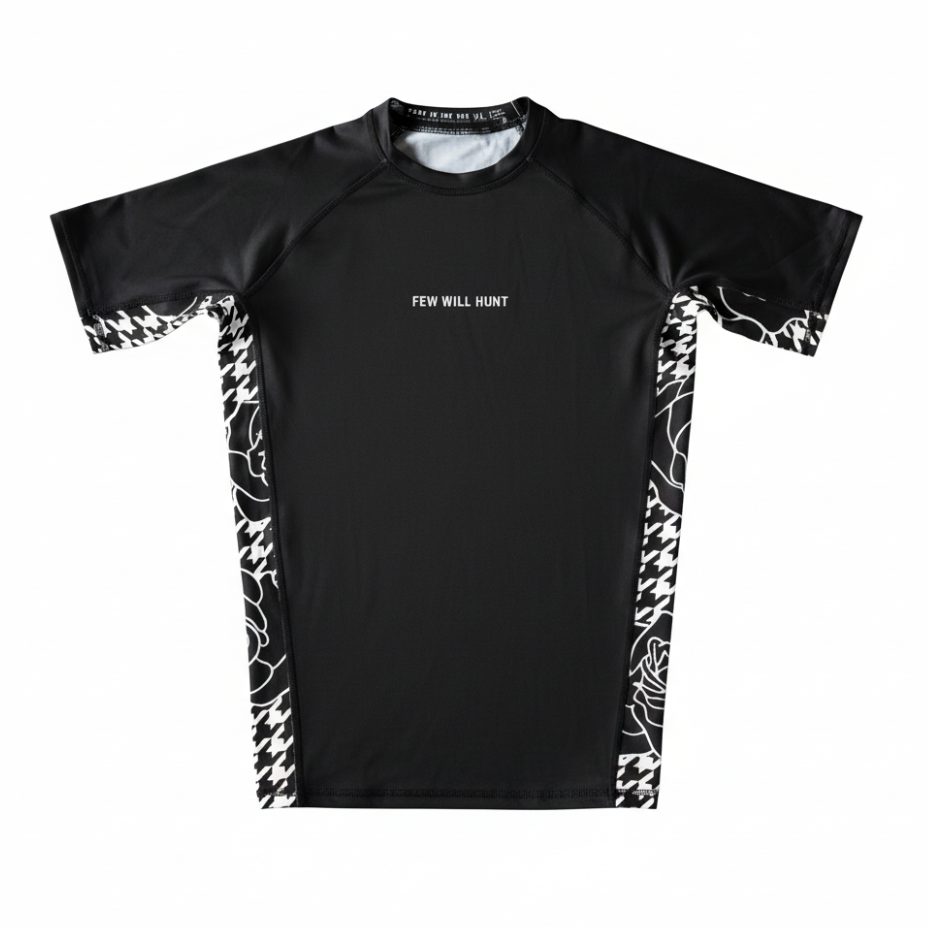 Black Rose Rash Guard
