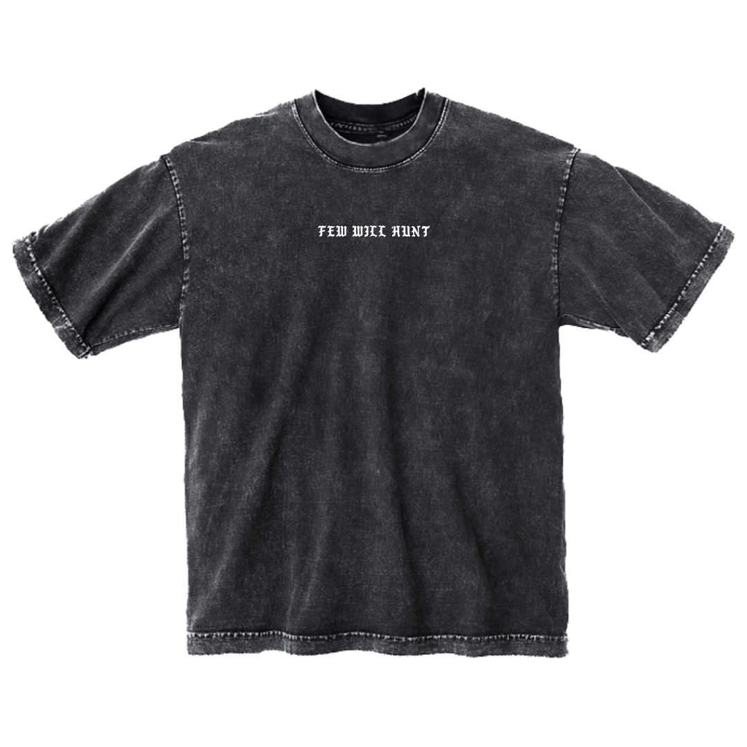 Mineral Wash Tee - Carbon Black