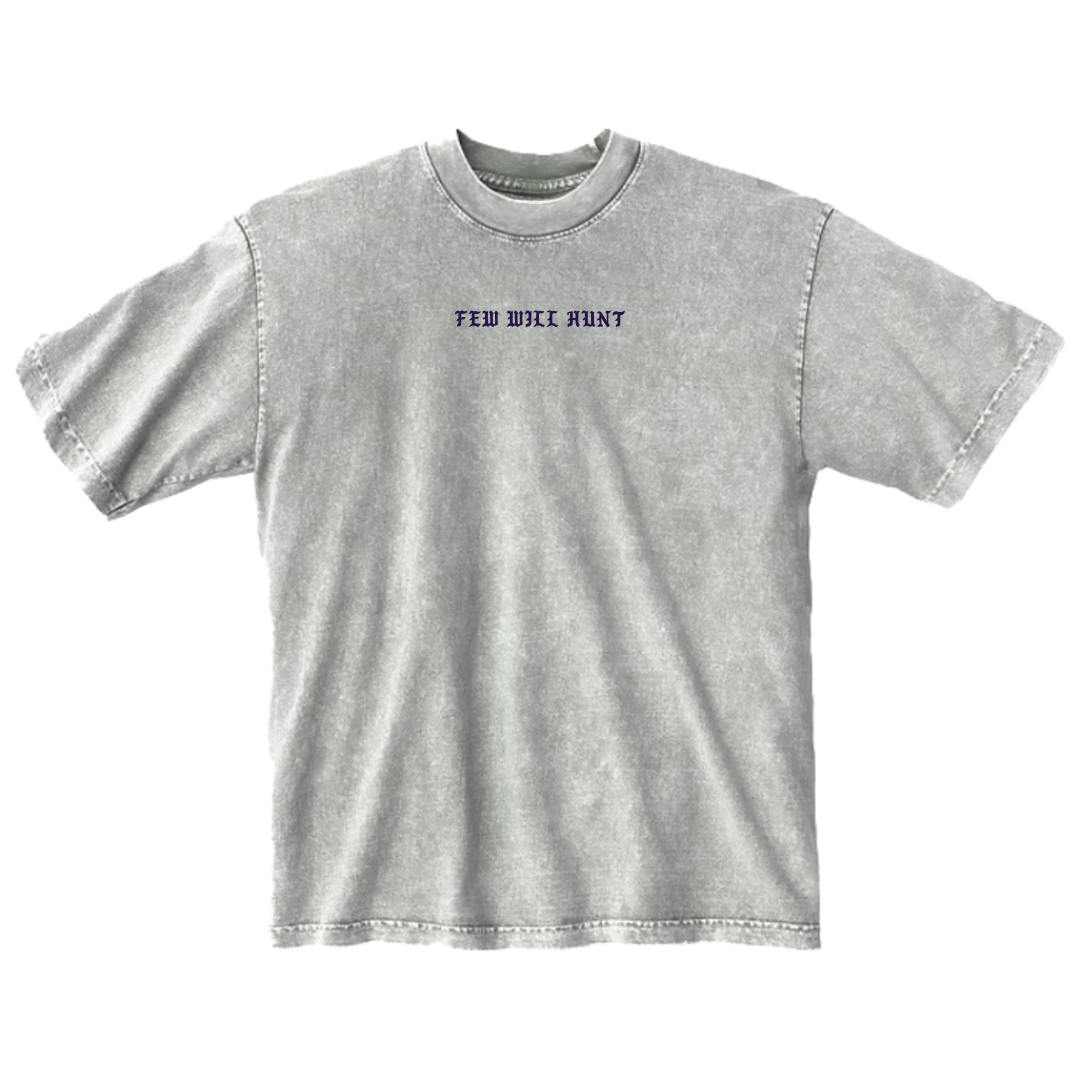 Mineral Wash Tee - Limestone Grey
