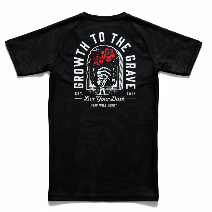 Growth To The Grave Rash Guard