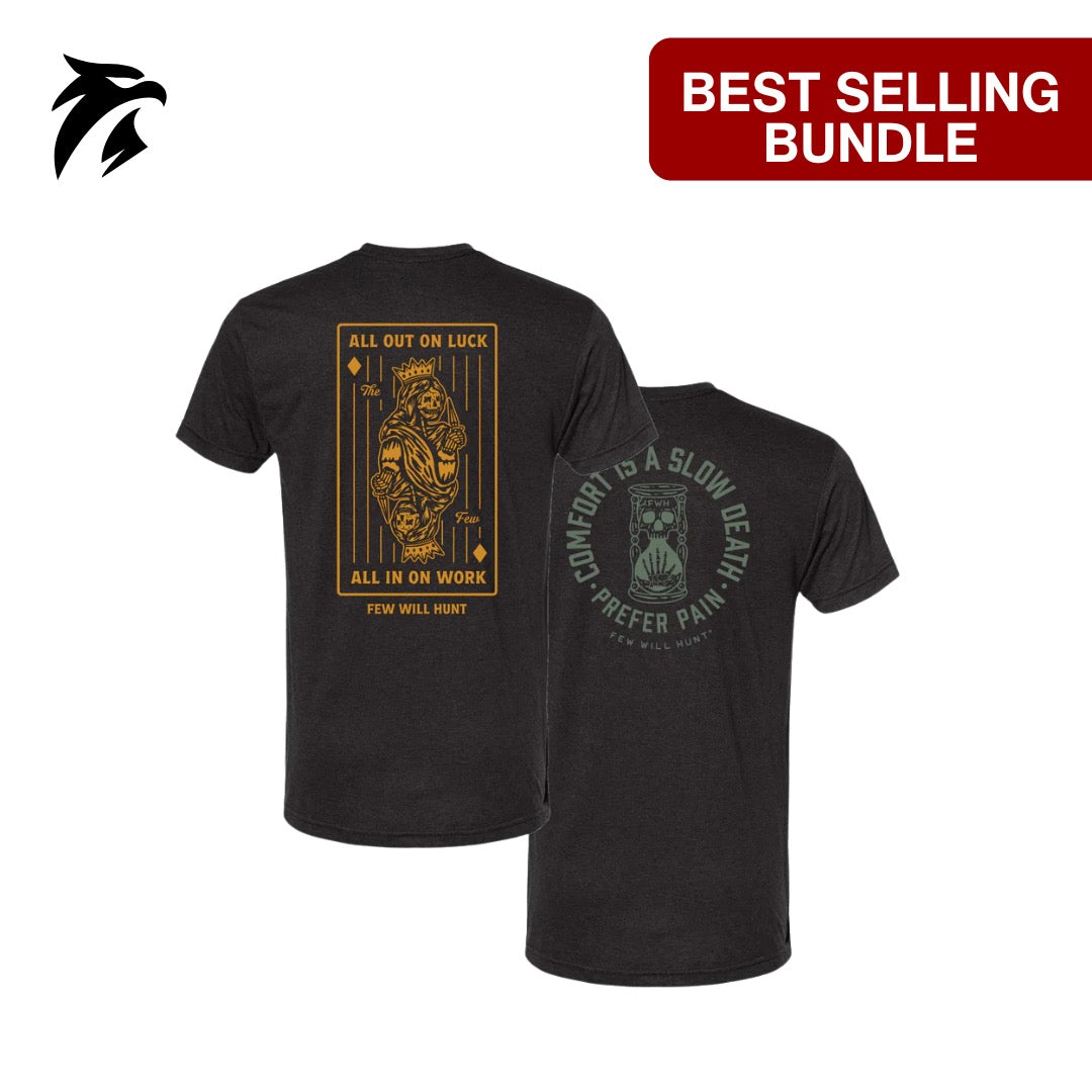 All In + Pain Tee Bundle