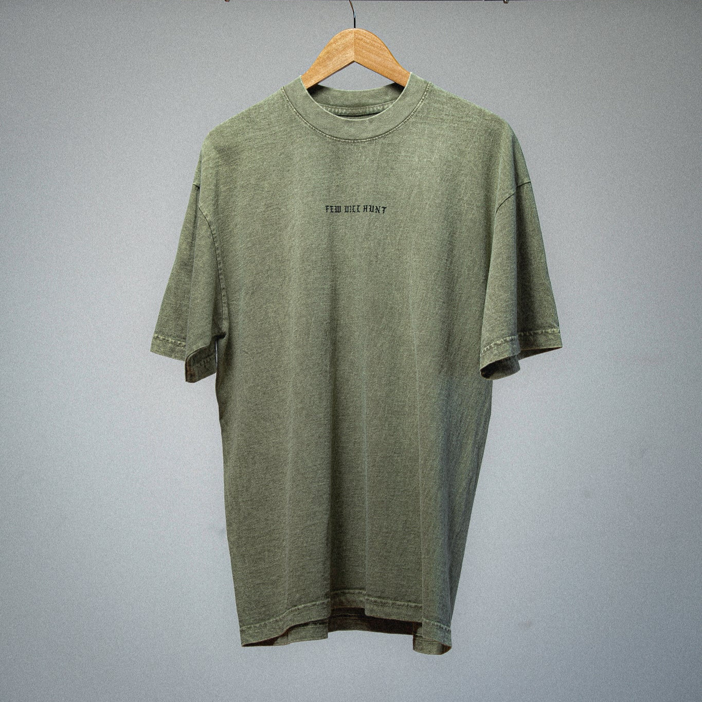 Mineral Wash Tee - Jade Green