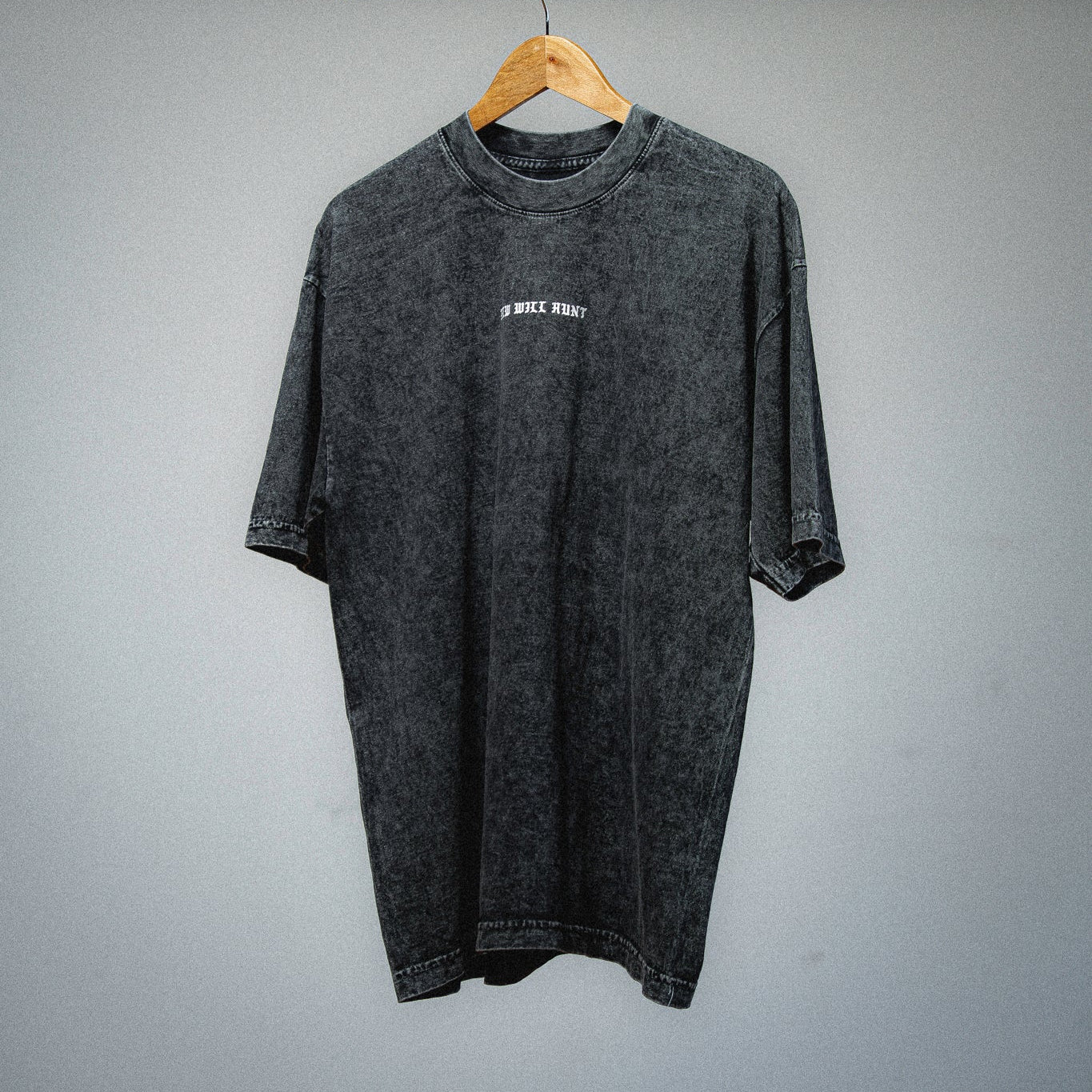 Mineral Wash Tee - Carbon Black