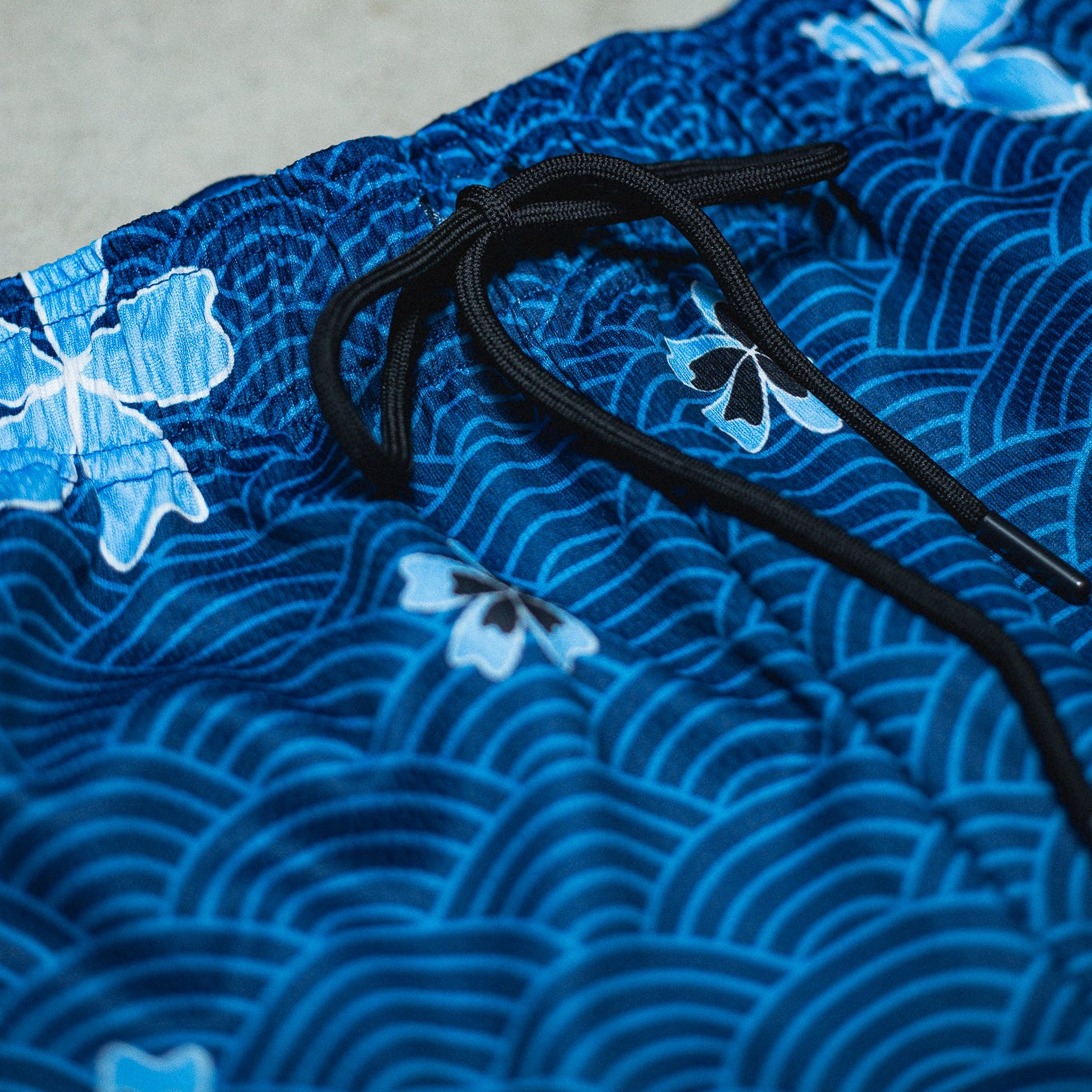 Blue Wave Athletic Short