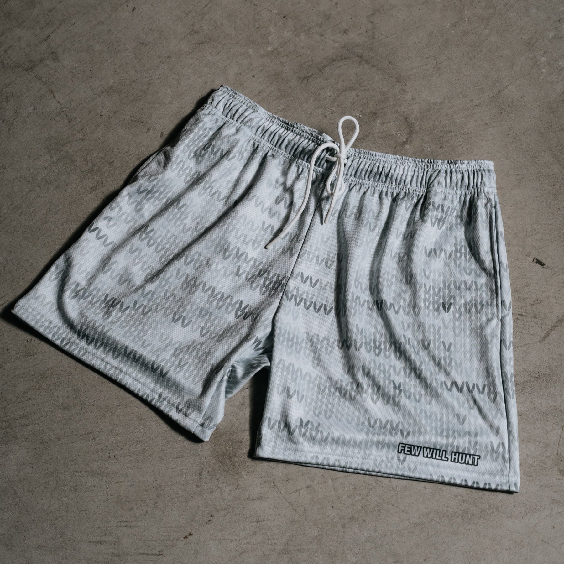 Grey Knit Athletic Short