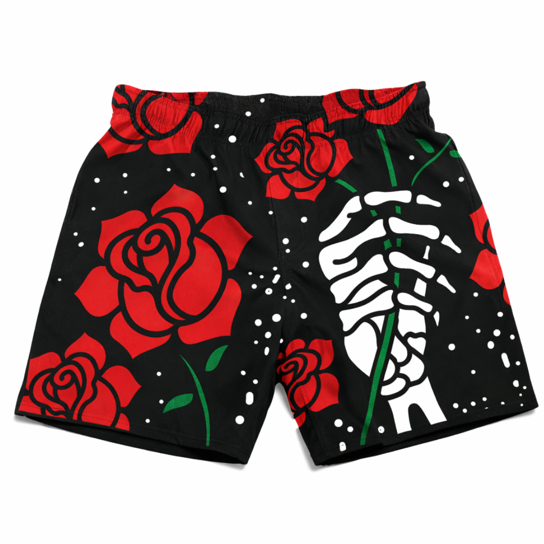 Growth To The Grave Cross Combat Shorts