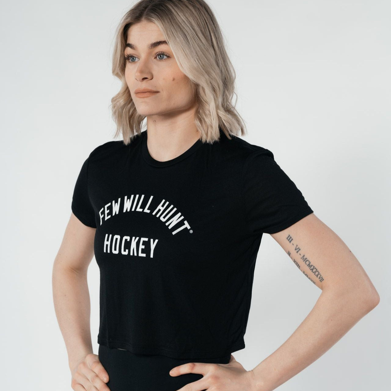 Hockey Crop Tee