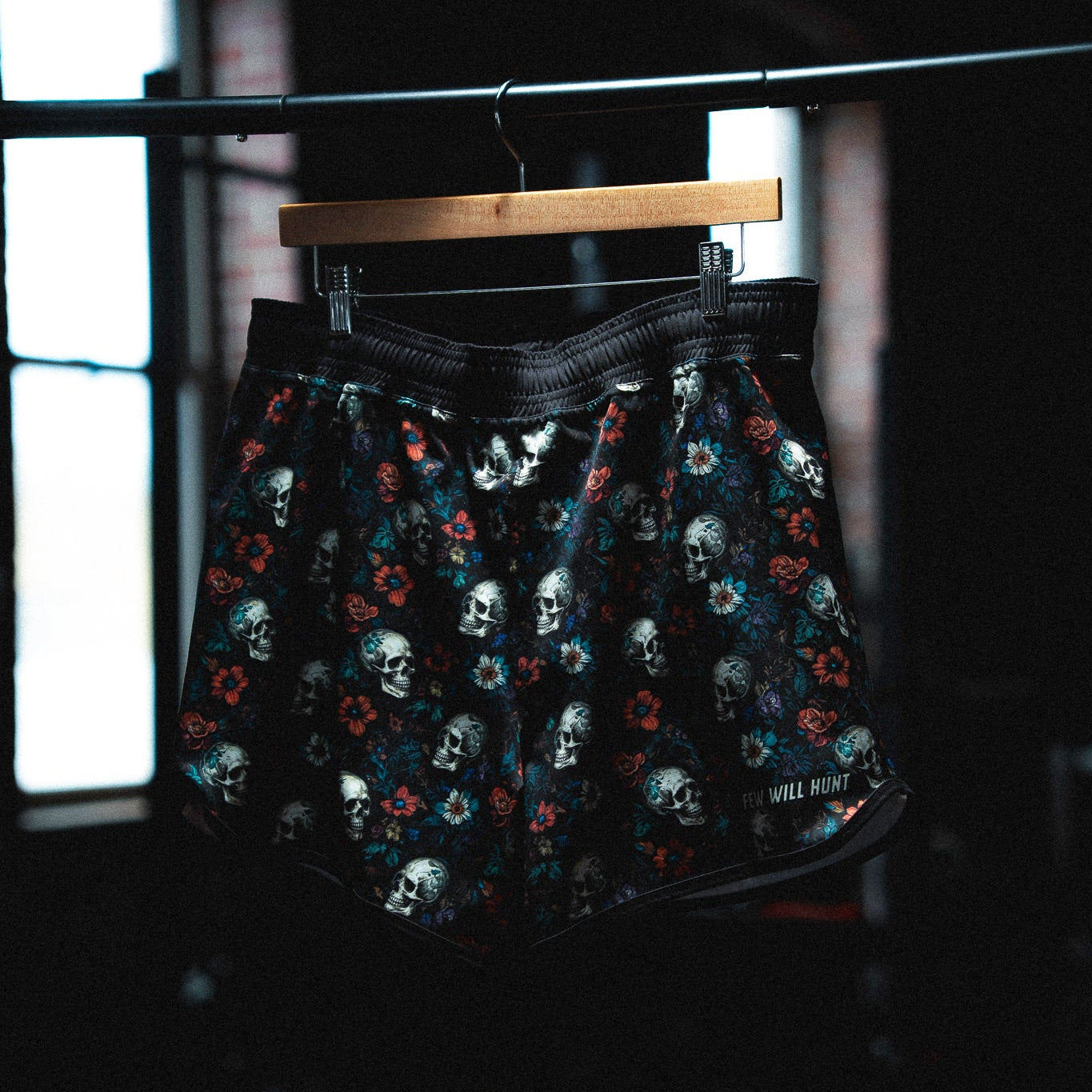 Floral Skull Grappling Shorts