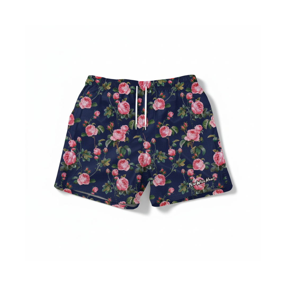 Floral Athletic Short