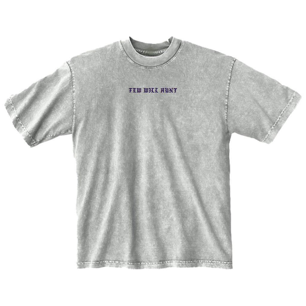 Mineral Wash Tee - Limestone Grey