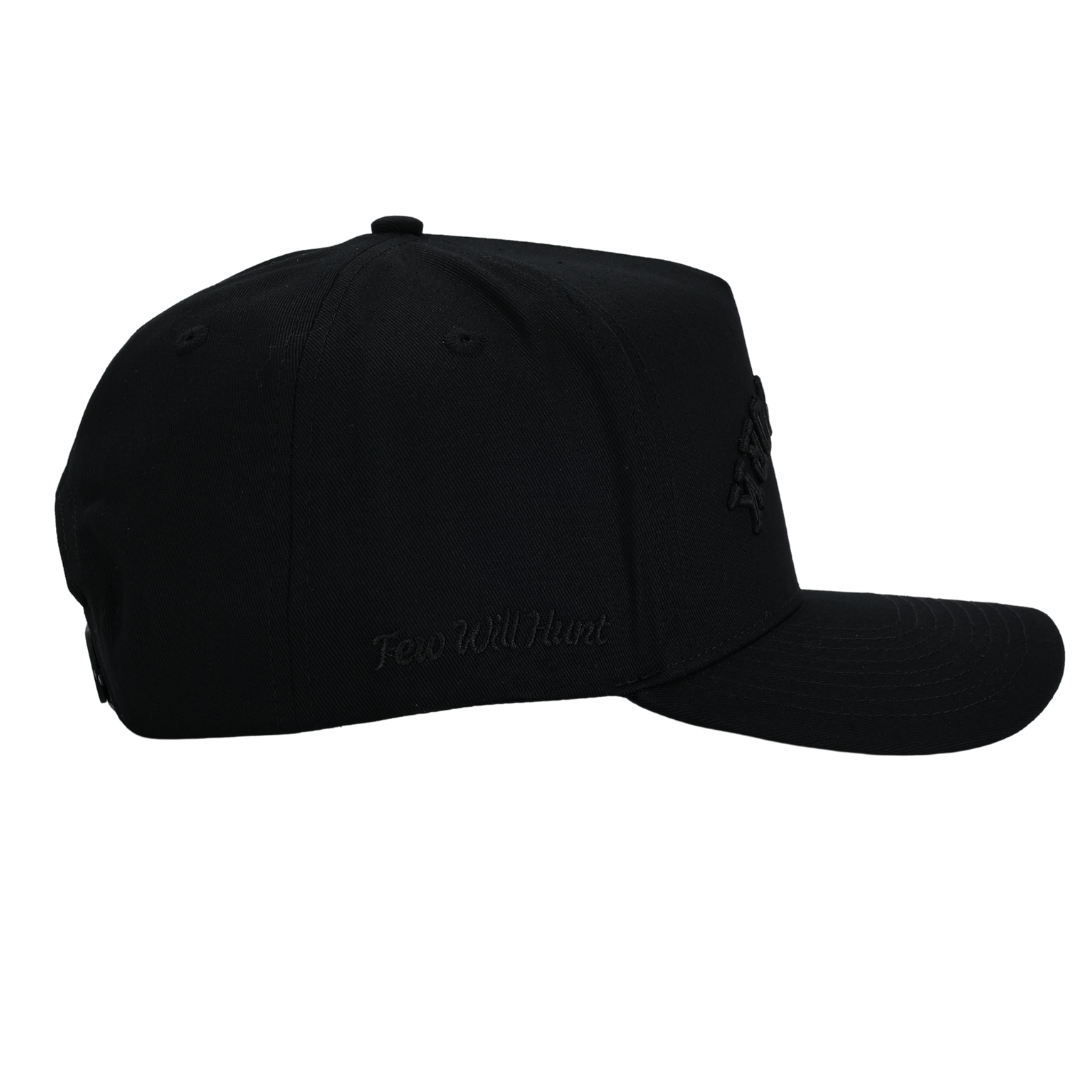 Hard Work Snapback - Blackout