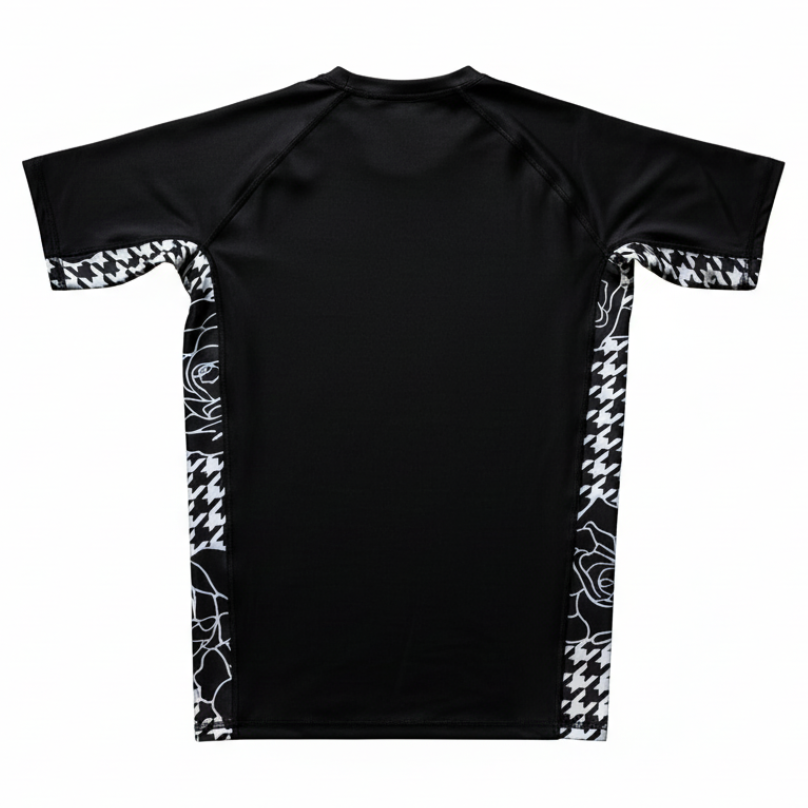 Black Rose Rash Guard