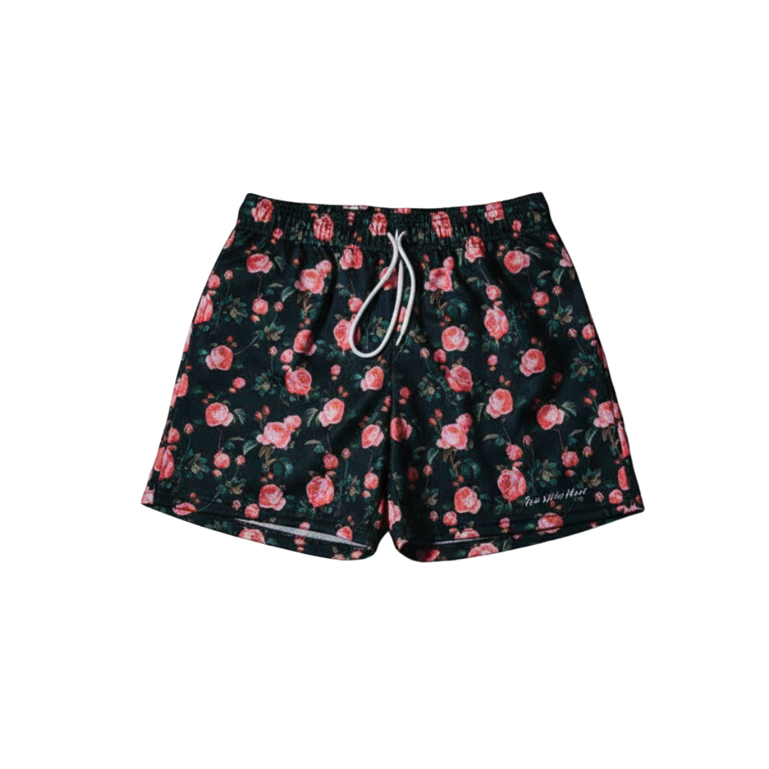 Floral Athletic Short