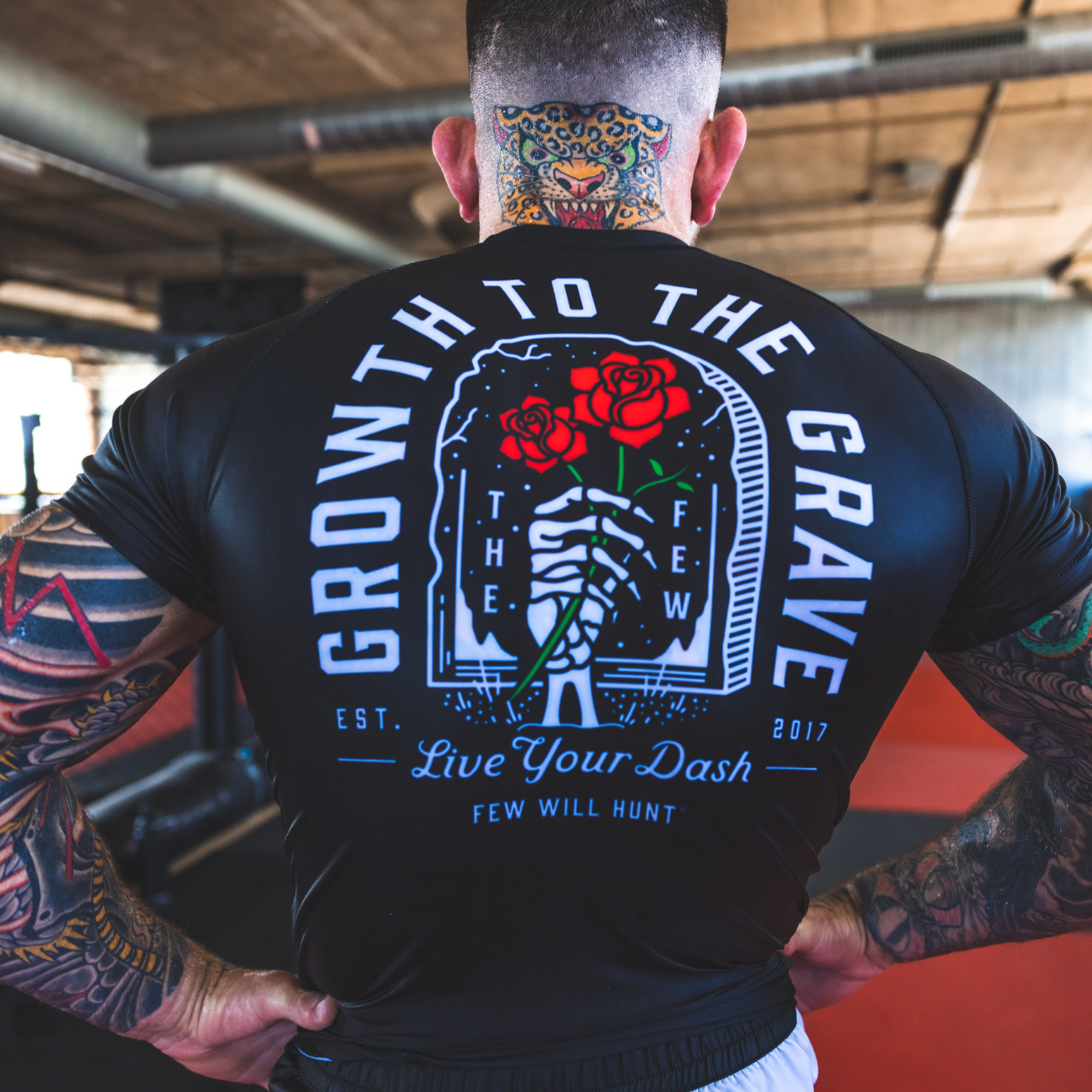 Growth To The Grave Rash Guard
