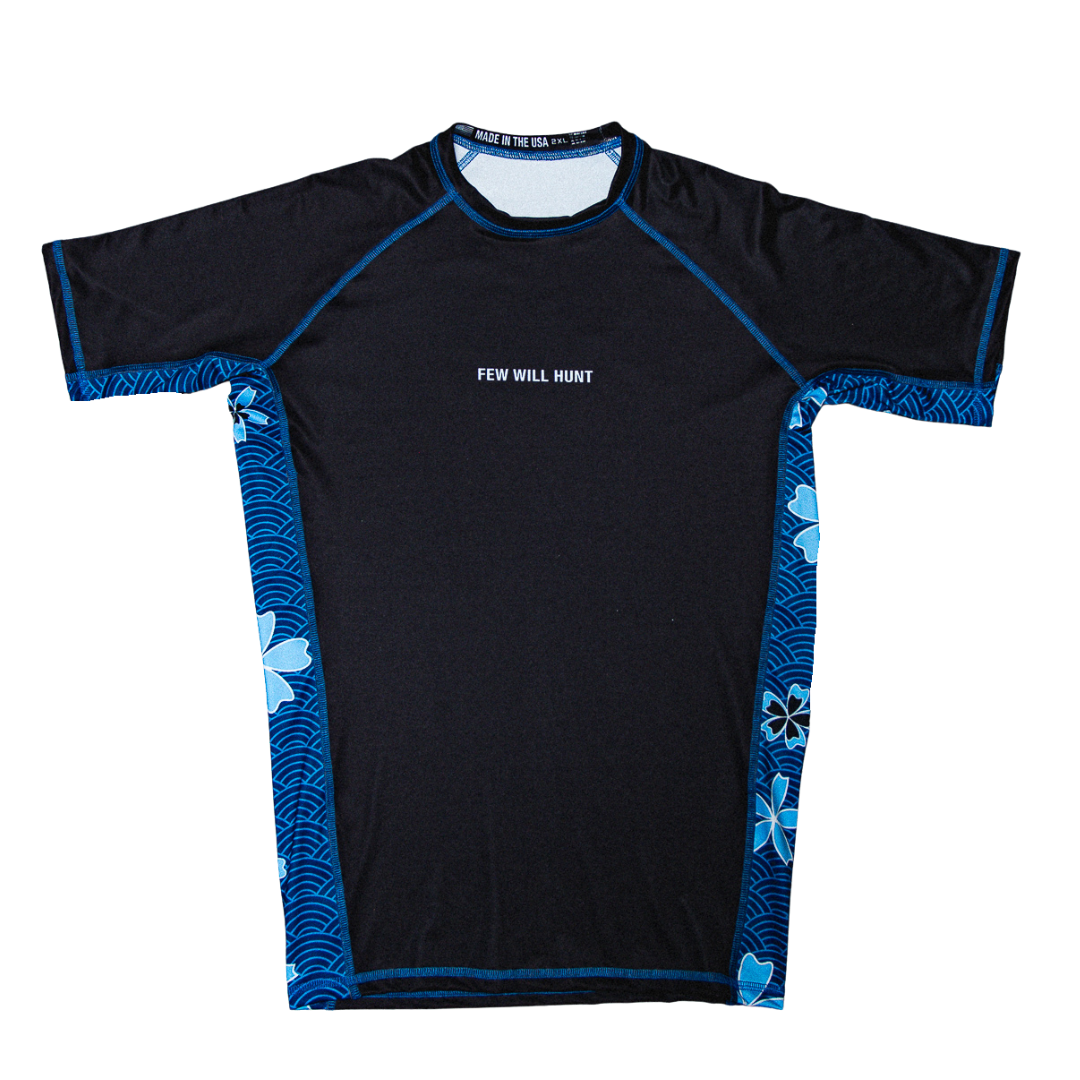 Blue Wave Rash Guard