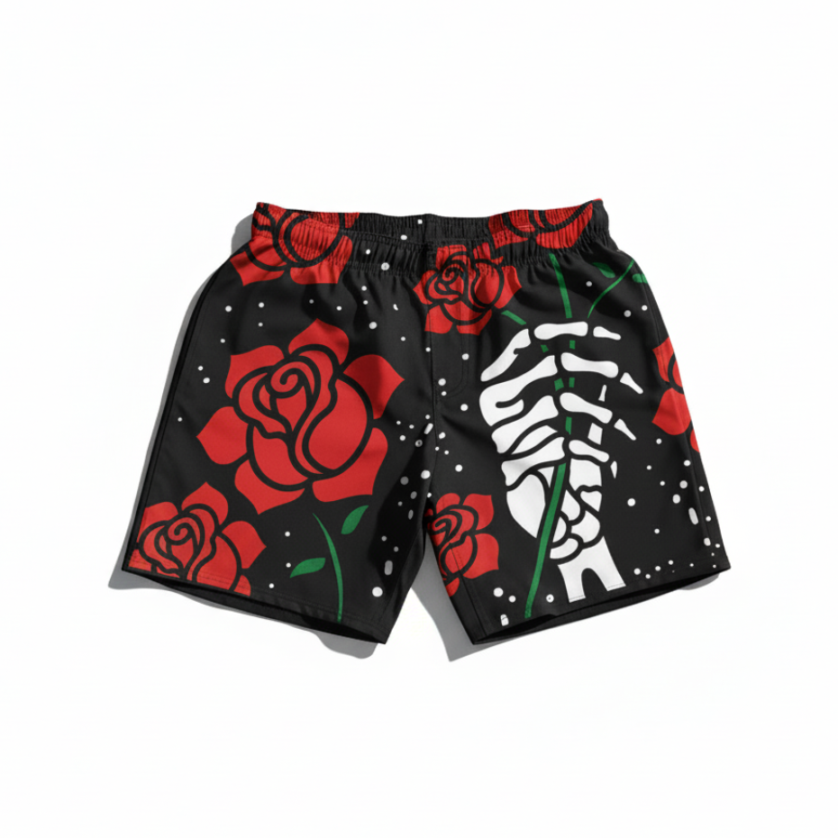 Growth To The Grave Cross Combat Shorts