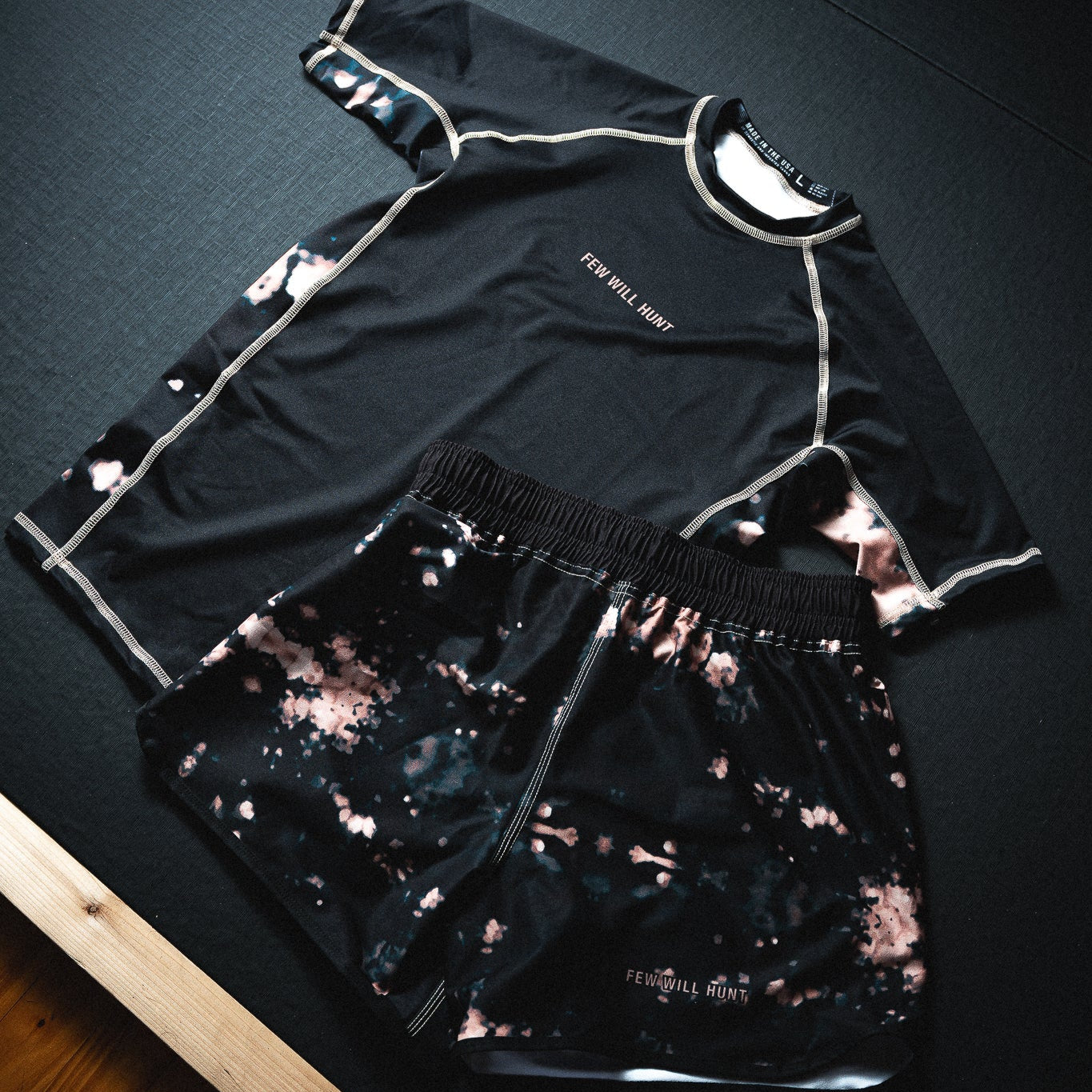 Acid Wash Rash Guard