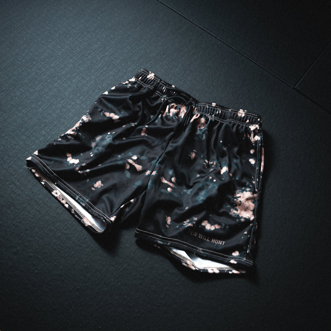 Acid Wash Athletic Short