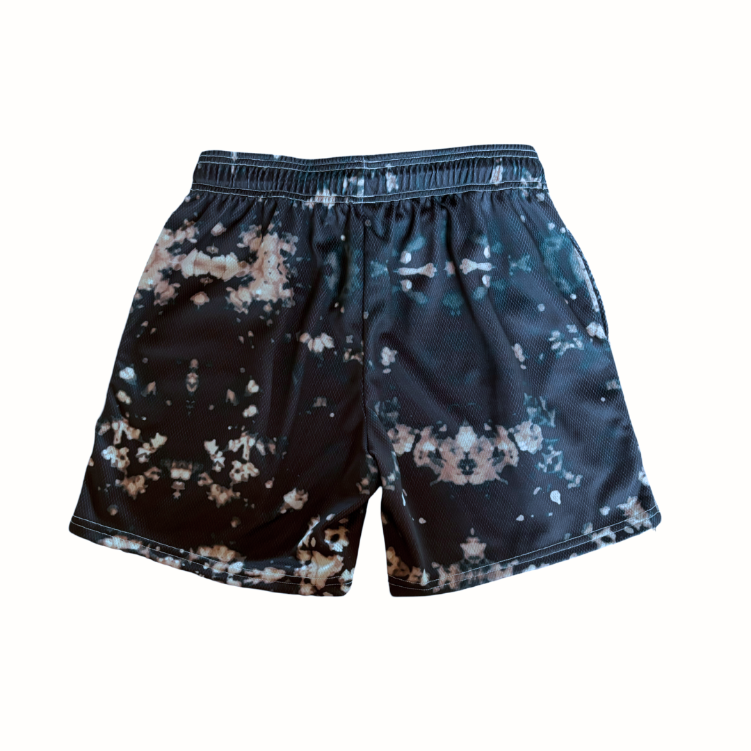 Acid Wash Athletic Short
