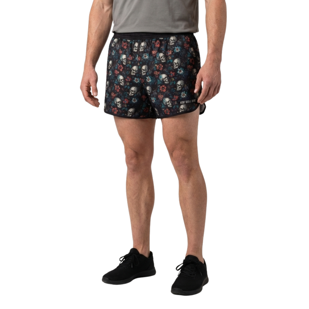 Floral Skull Grappling Shorts