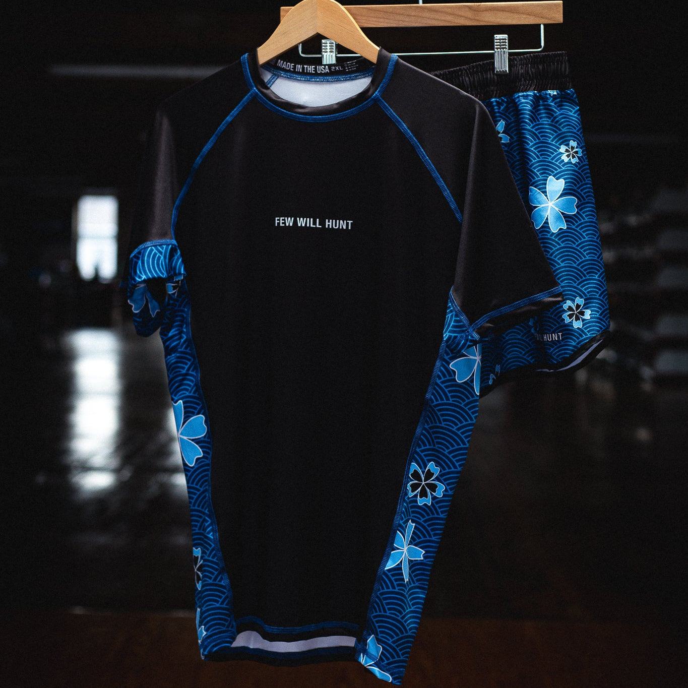 Blue Wave Rash Guard