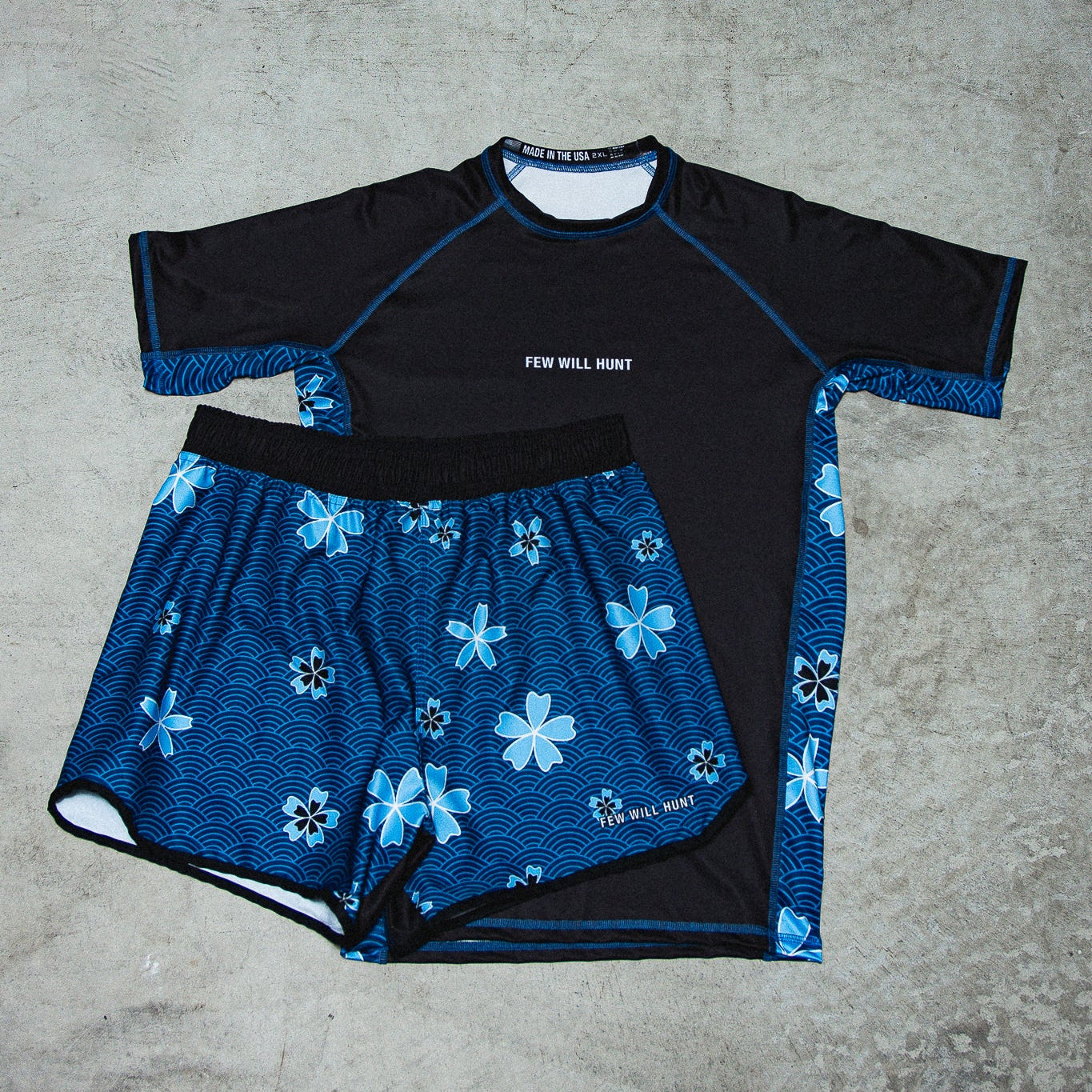 Blue Wave Rash Guard