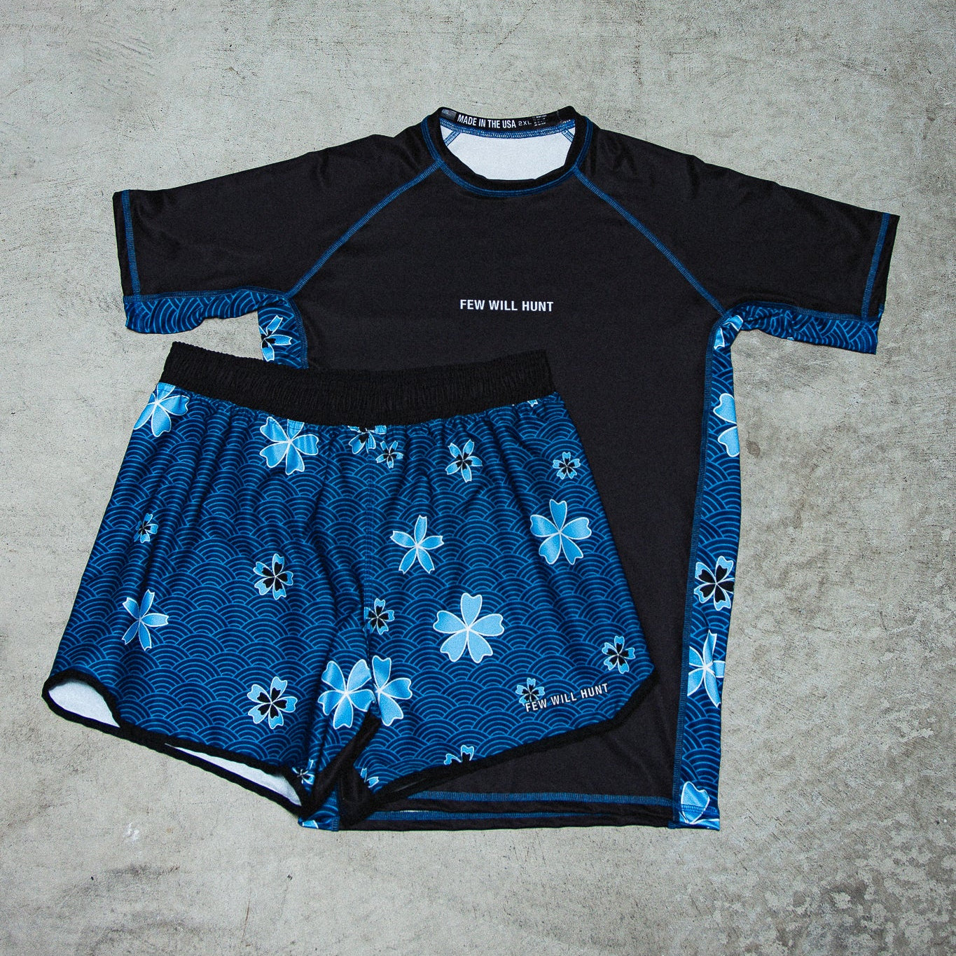 Blue Wave Grappling Shorts