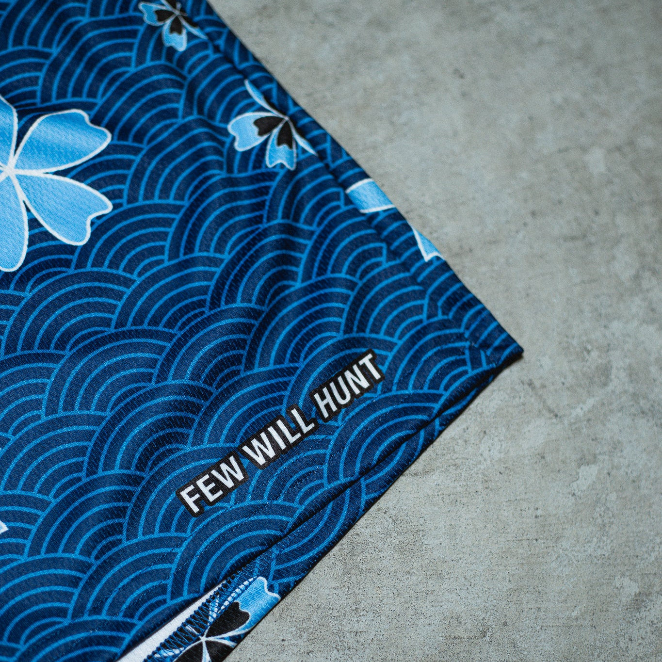 Blue Wave Athletic Short