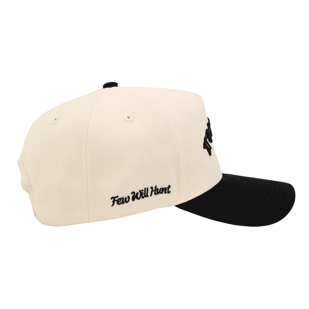 Hard Work Snapback - Cream