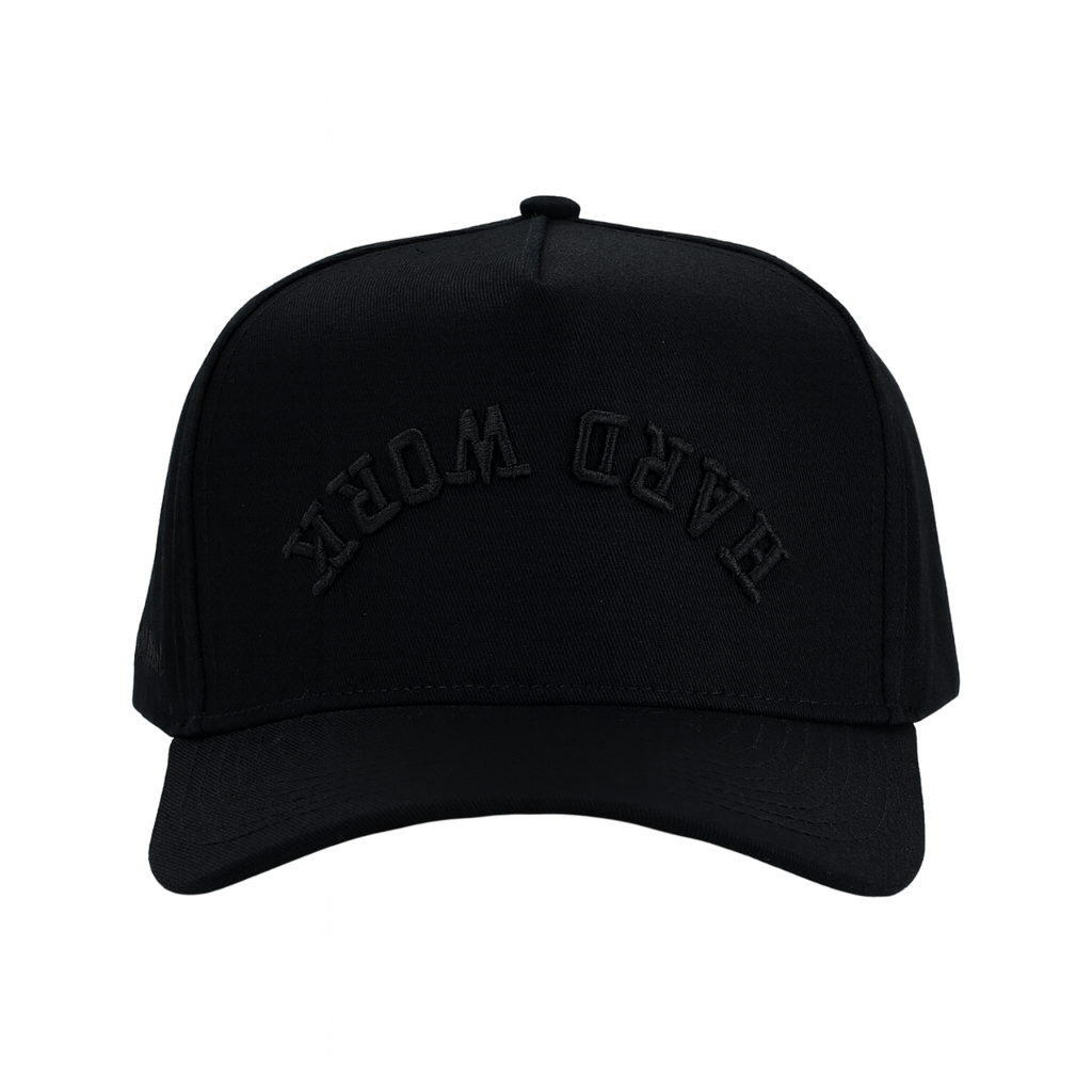 Hard Work Snapback - Blackout