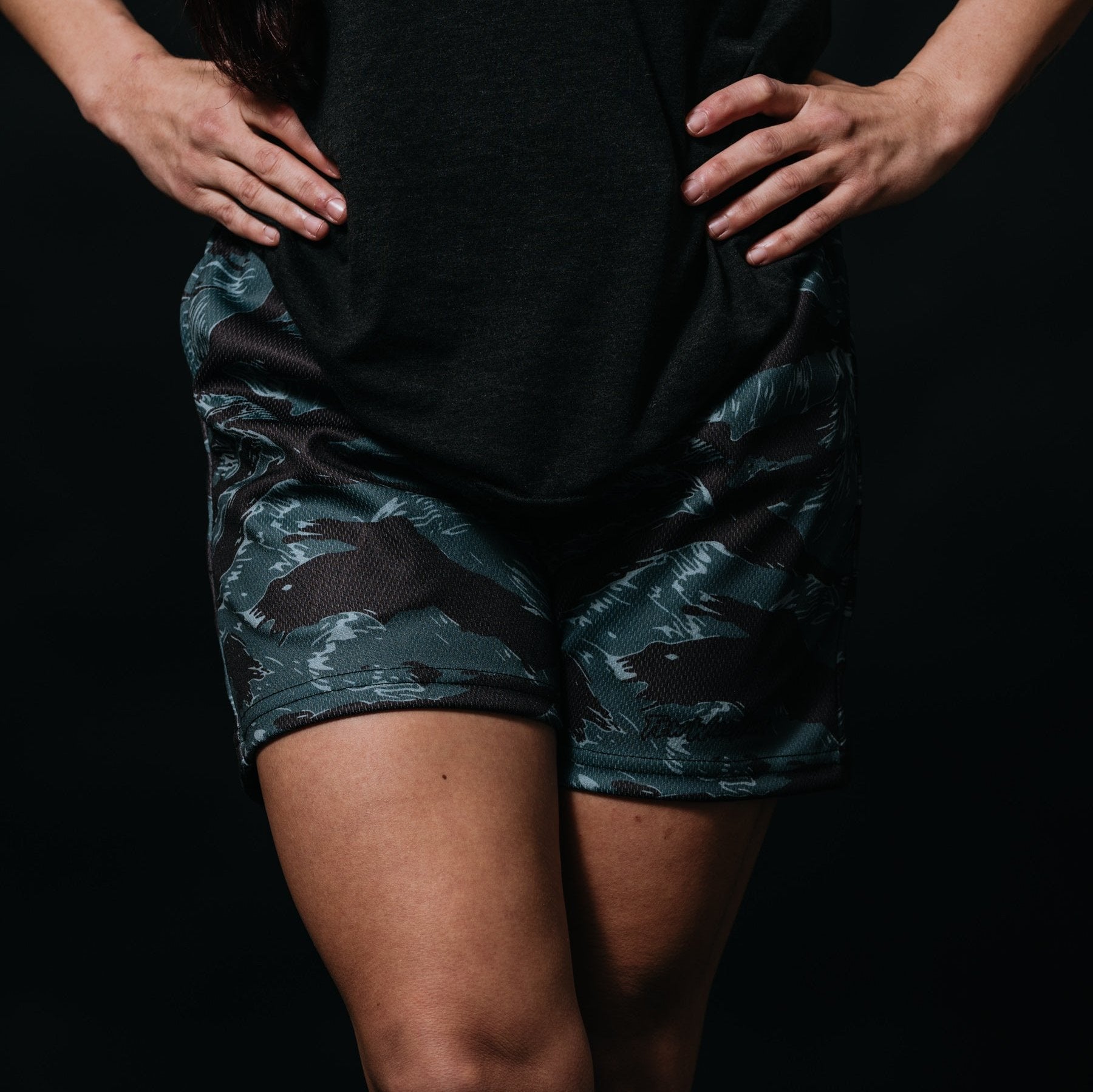 Tiger Camo Athletic Short