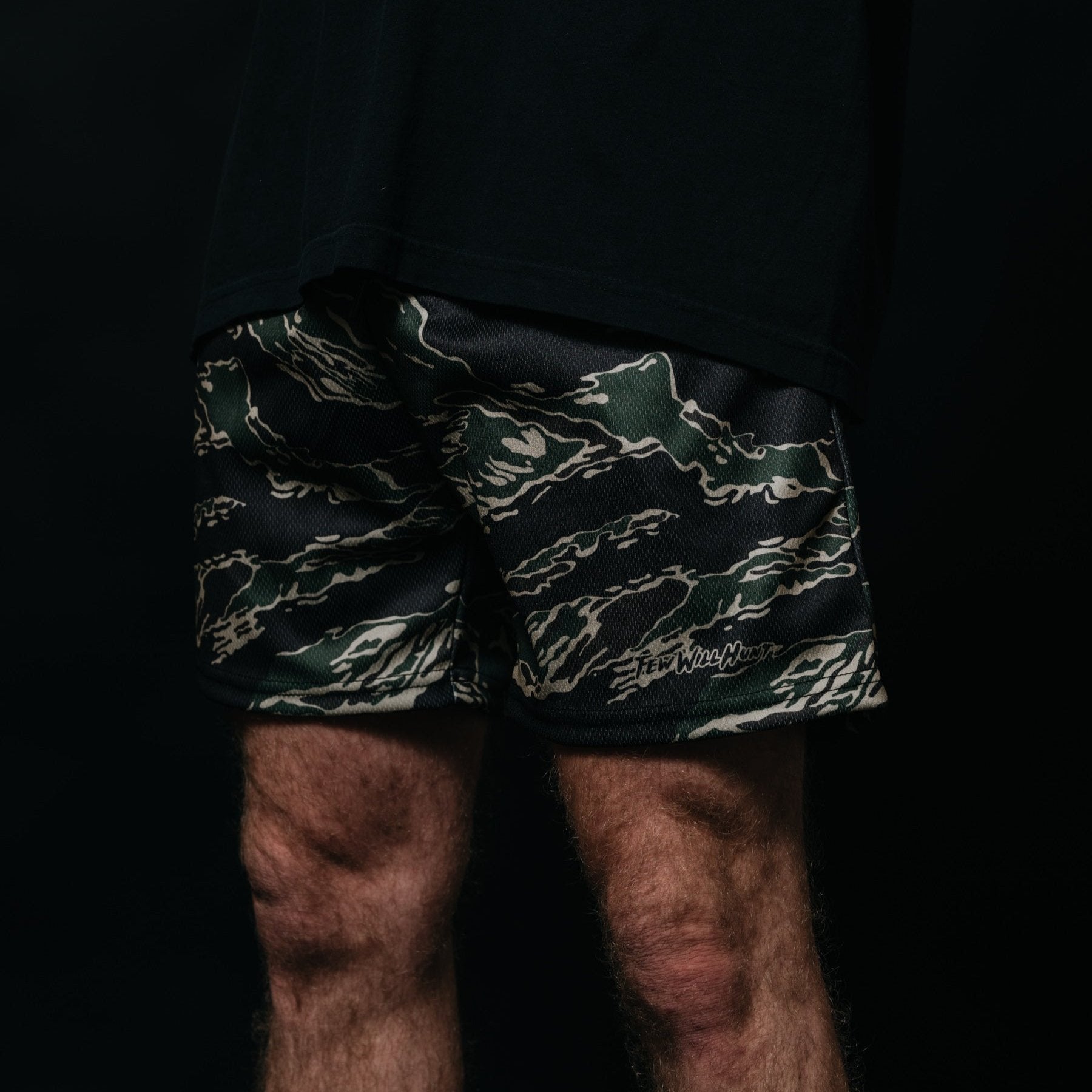 Tiger Camo Athletic Short