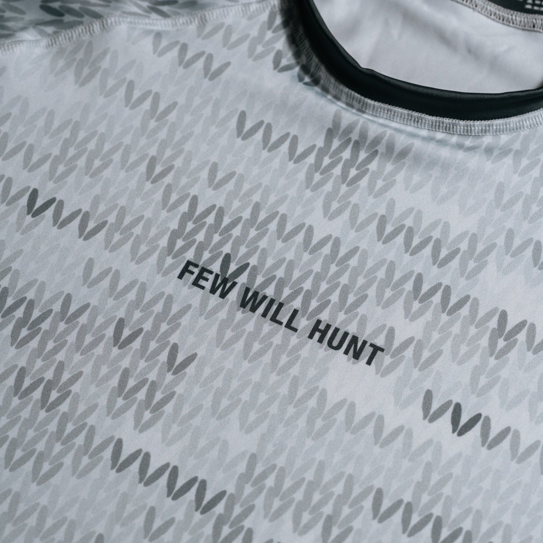 Grey Knit Rash Guard