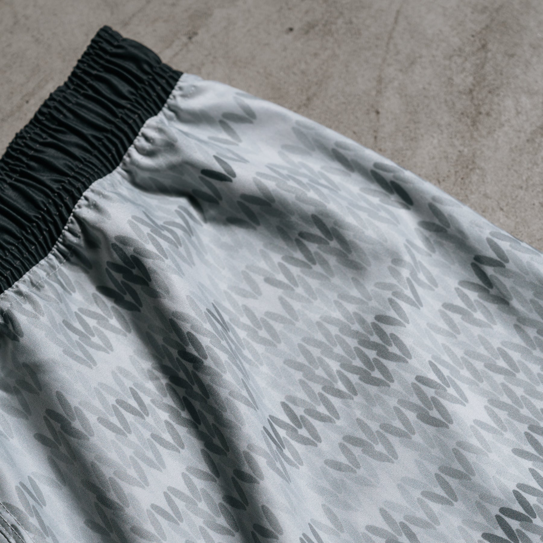 Grey Knit Grappling Short
