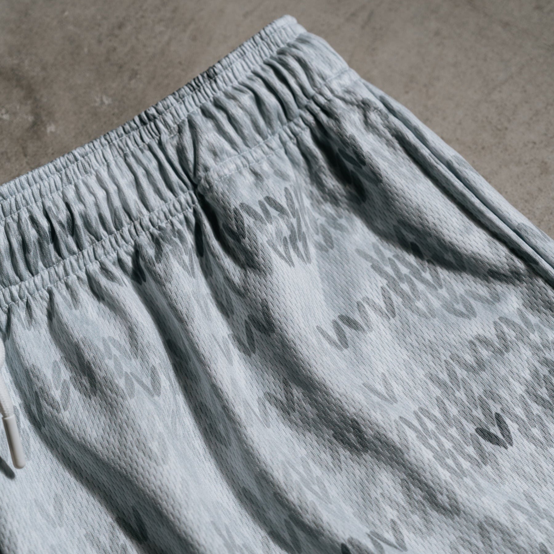 Grey Knit Athletic Short