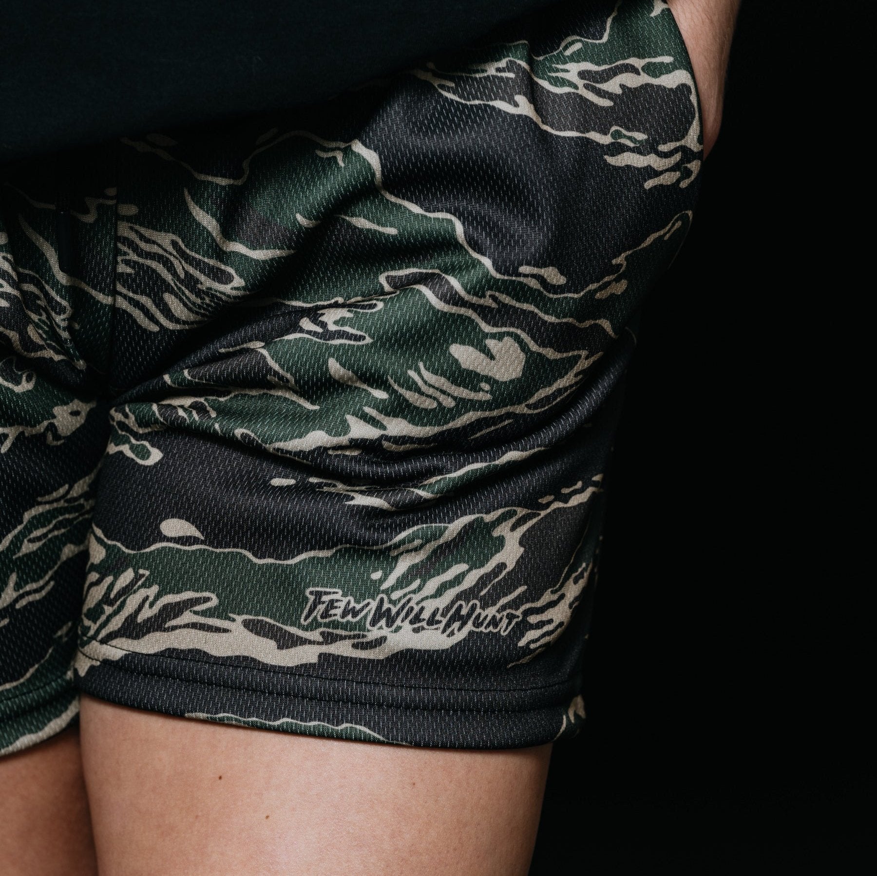 Tiger Camo Athletic Short