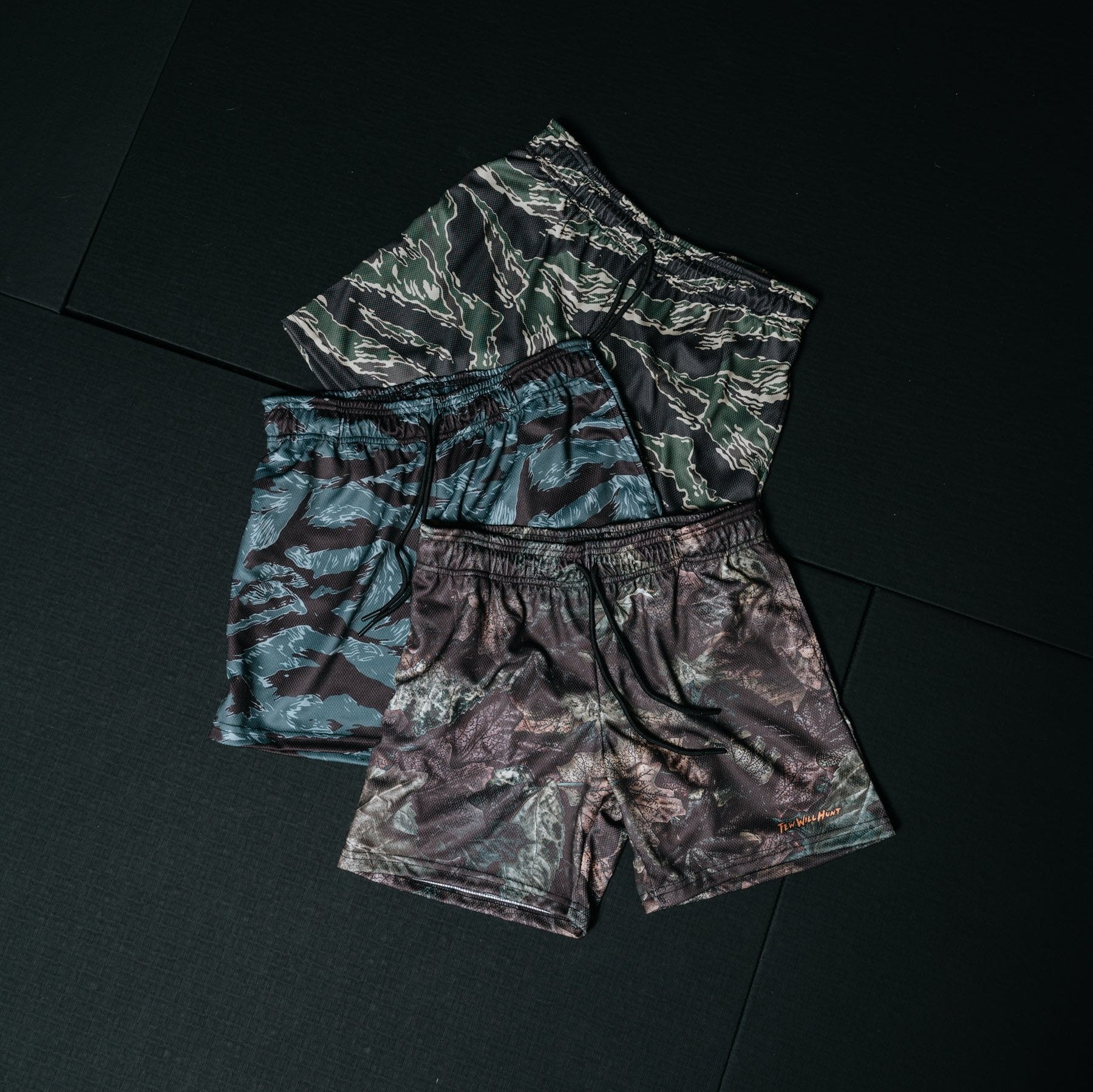 Woodland Camo Athletic Short