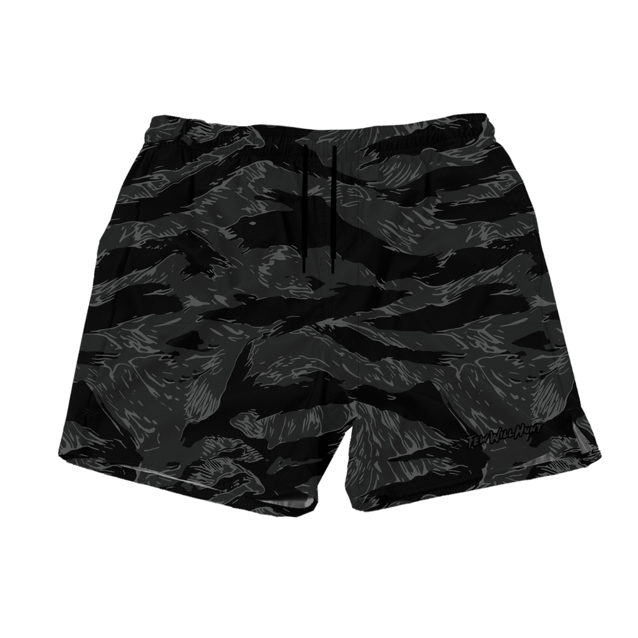 Few Will Hunt Tiger Camo Athletic Short S Midnight