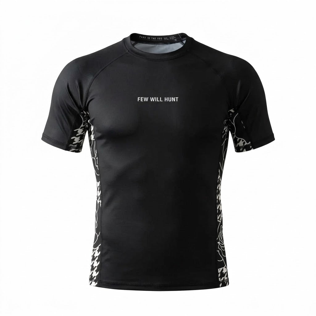 Black Rose Rash Guard