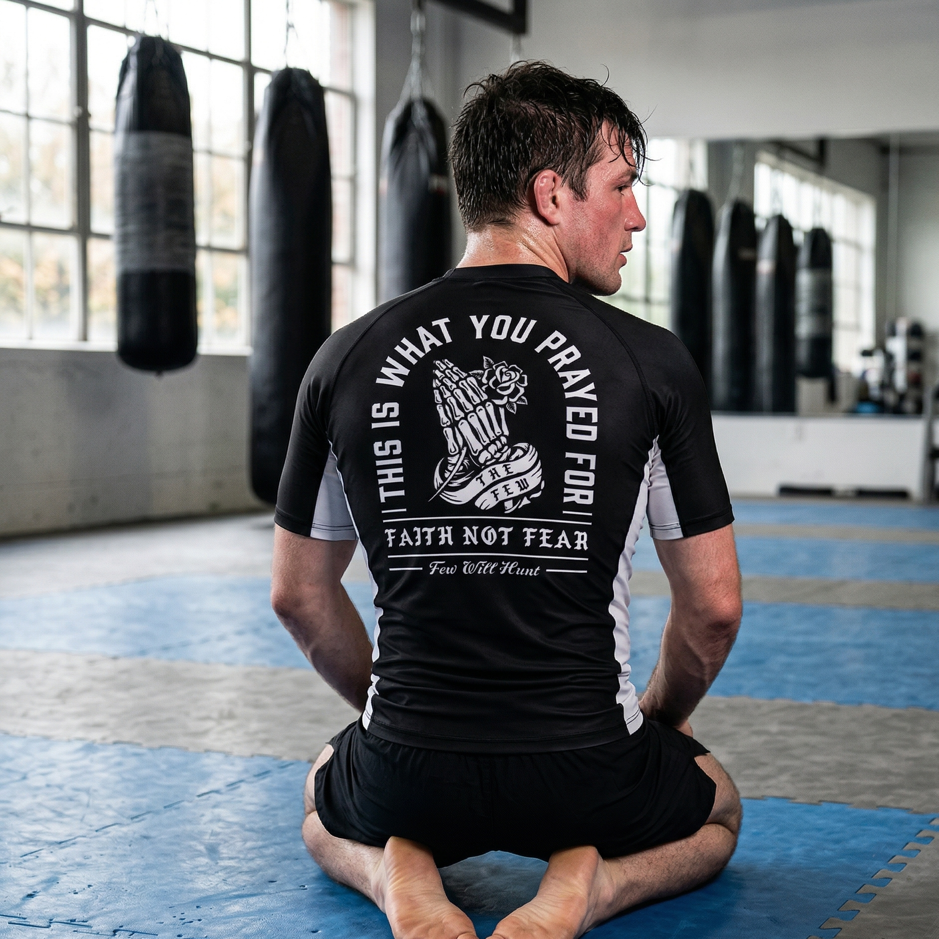Faith Not Fear Rash Guard