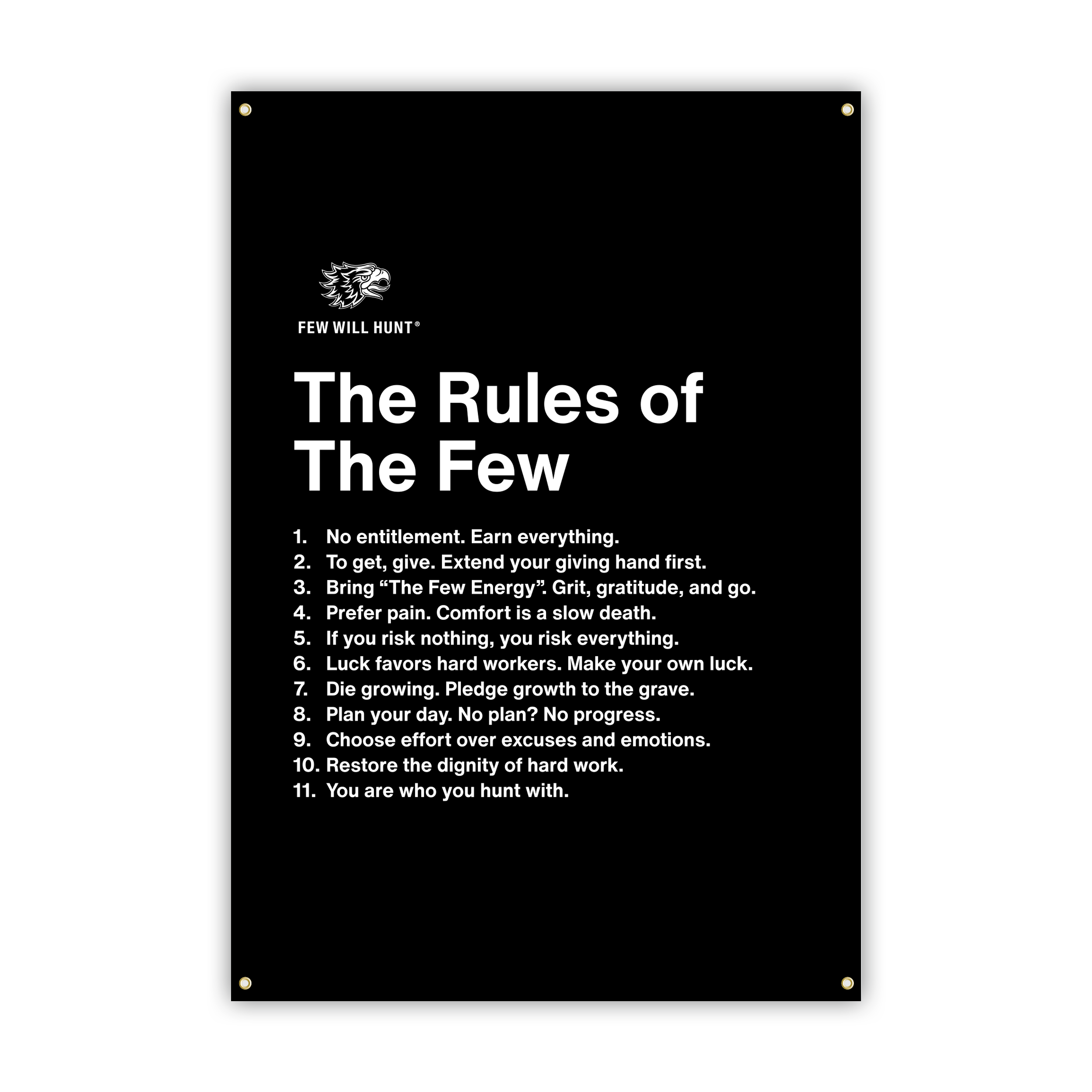 Rules of The Few Banner